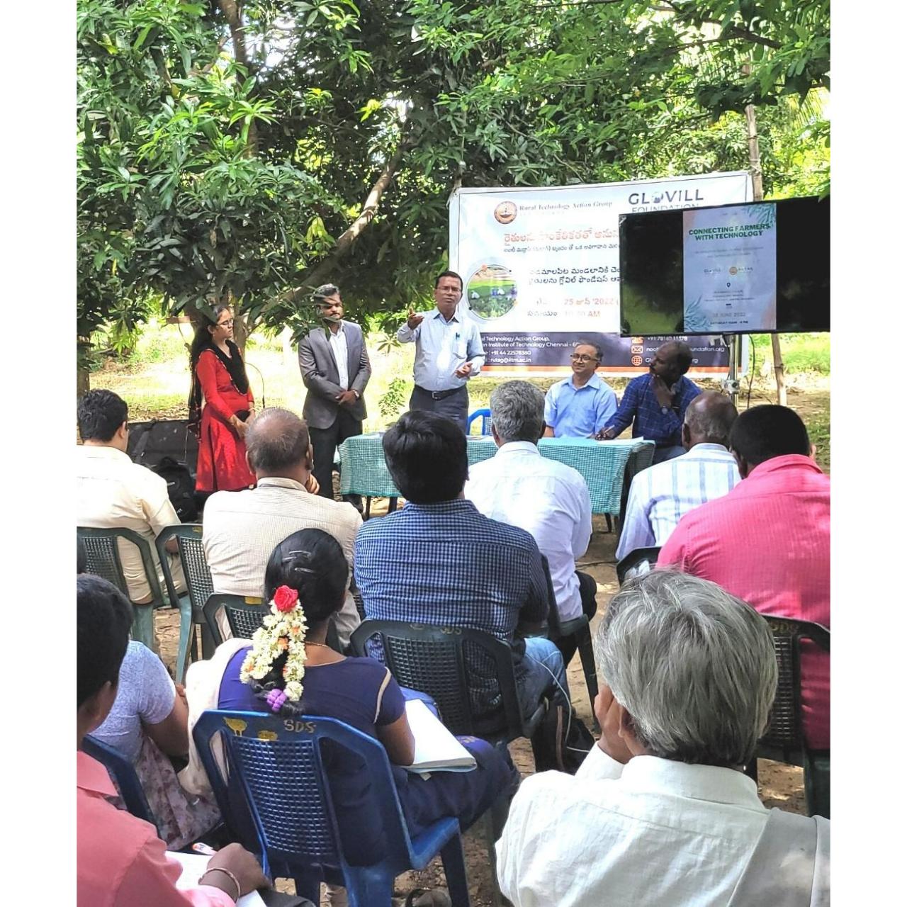 You are currently viewing Tirupathi workshop_Glovill Foundation “Connecting Farmers with Technology”