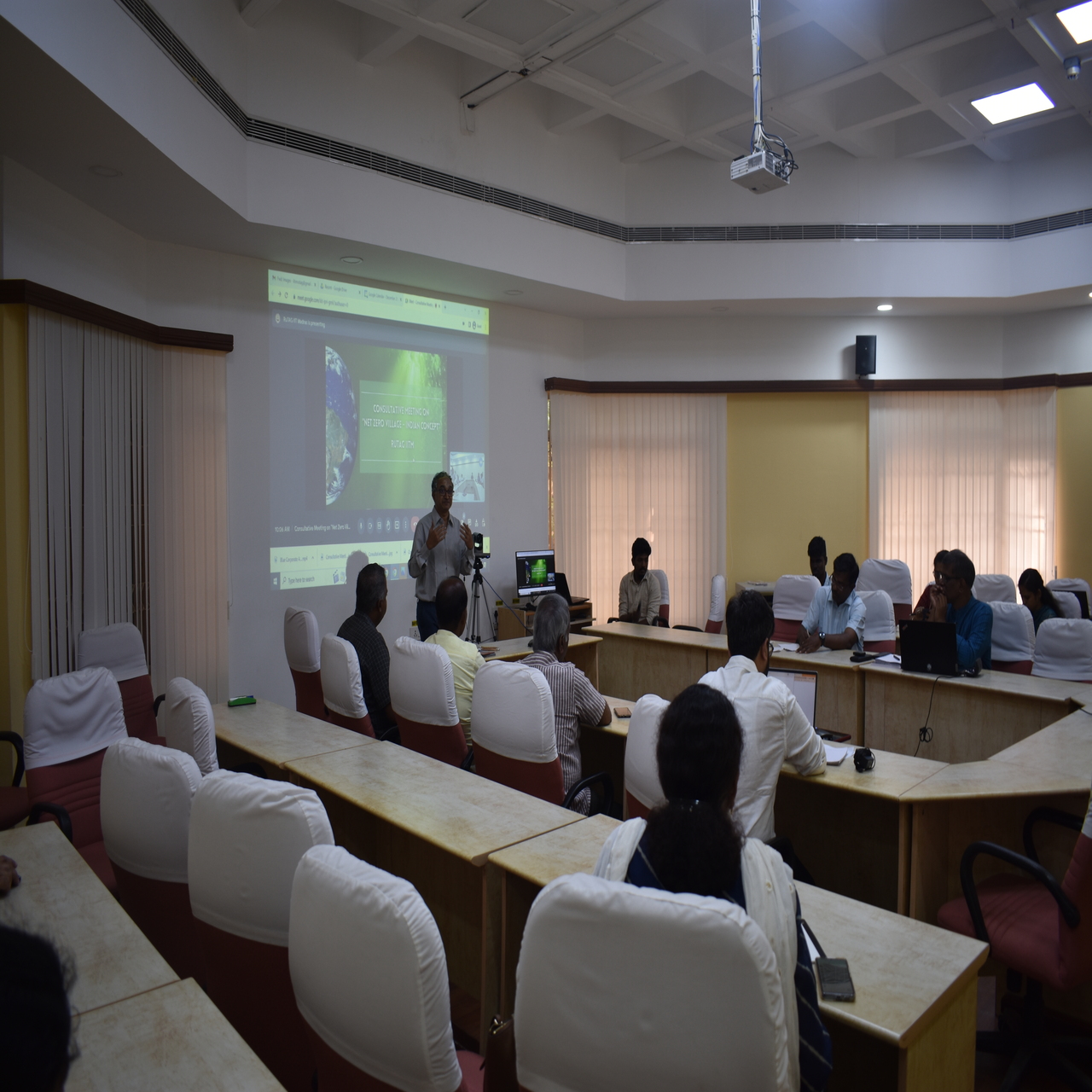 You are currently viewing Meeting on “Net Zero Village-Indian Concept”