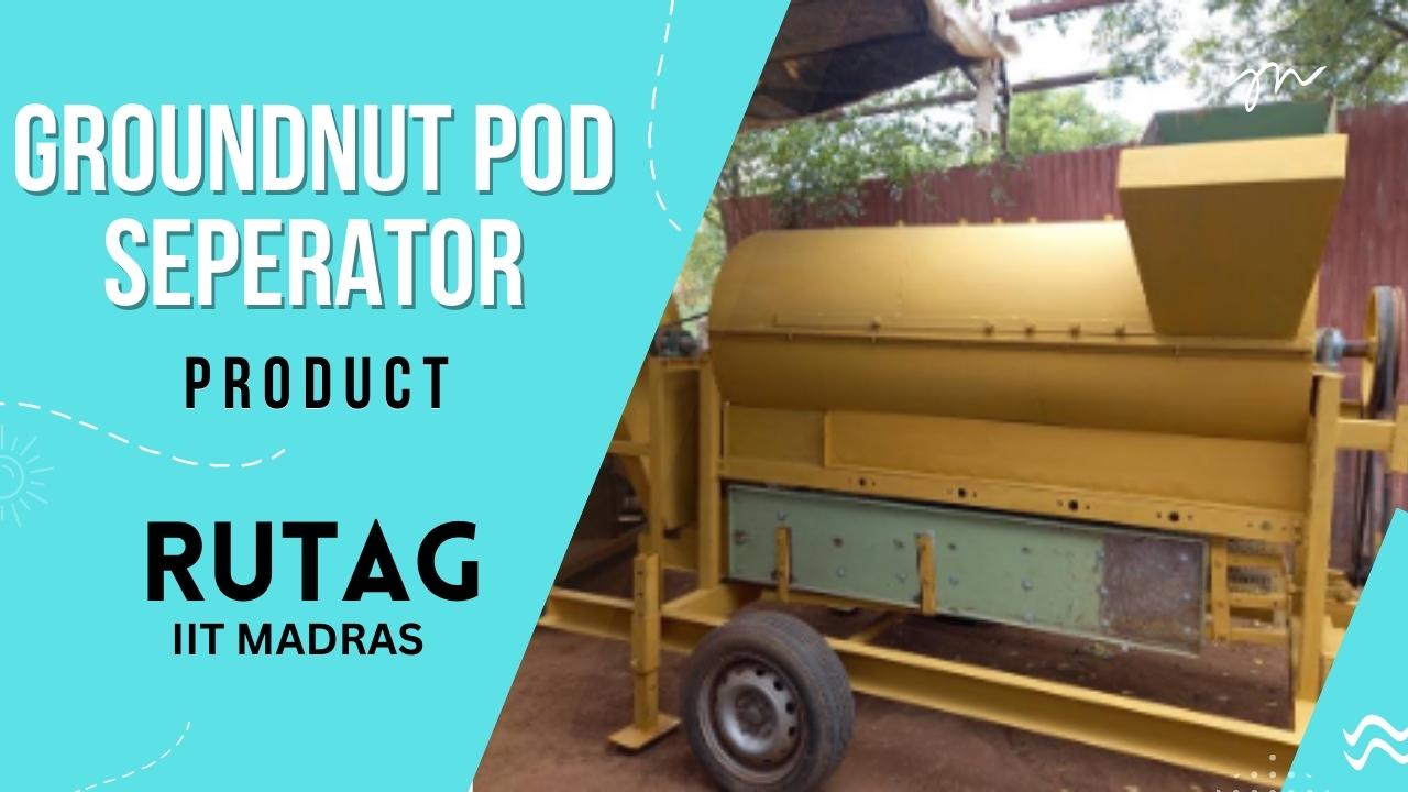 groundnut pod separator